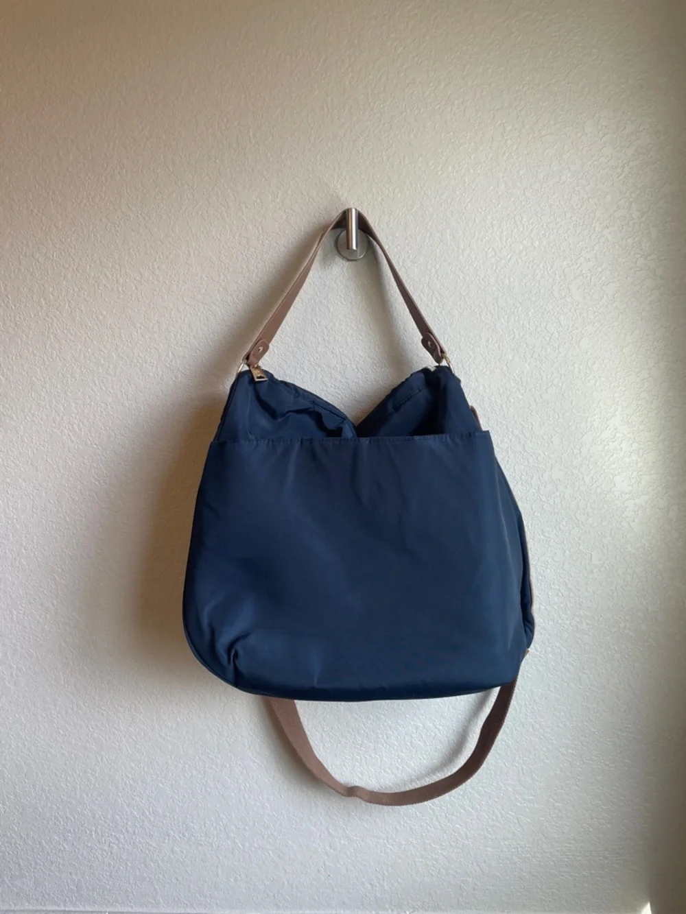 Skip Hop Curve Satchel Diaper Bag - Navy